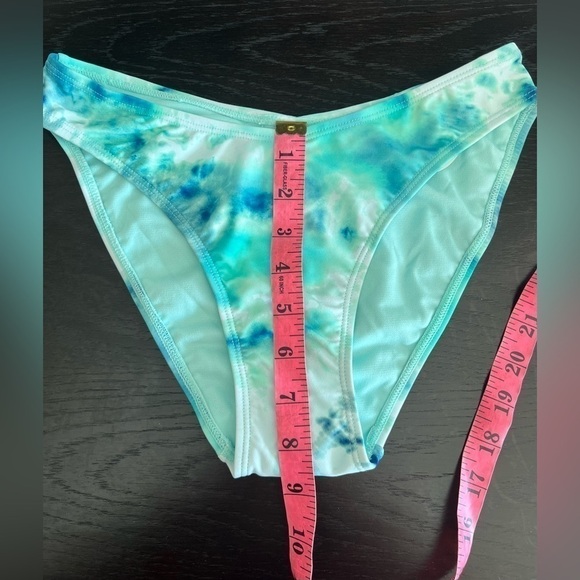 Decree Tie Dye Cheeky Bikini Swimsuit Bottom - Picture 6 of 10